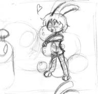 Luna balloons closed_eyes hug lick pencil_sketch squeeze squish tounge ♥ // 568x546 // 32.8KB