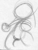 ambiguous androgynous doodle dragonette pencil pencil_sketch rough sketch what // 245x320 // 13.9KB