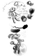 PLAY_WITH_ME big_eyes critter dialogue digital digital_sketch doodle dress grey greyscale mypaint open_mouth pony silly sketch skirt tears text tooth unidentified_character what // 896x1344 // 400.3KB