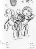 Dream_Tracer Shock_Spot balloon_sitting balloon_squishing balloons bulge exclamation_mark female flank ink ink_sketch pegasus plot pony question_mark rump s2p sketch text // 744x1028 // 161.7KB
