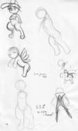 Bunni androgynous device featureless_crotch featureless_nude ink ink_sketch kouza long_ears neck pegasus pencil pencil_sketch pony robot sketch text toy wings // 646x1086 // 96.5KB