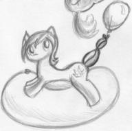 Unnamed_character author_fancy author_love balloon_sitting balloon_straddle balloons cute cutie_mark doodle female filly pencil pencil_sketch pony silly sketch // 822x816 // 129.5KB