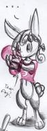 Team_Identifier_Bit_Flag author_fancy author_like balloon_squeeze balloon_squish balloons bottomless bunny colour featureless_crotch female ink ink_sketch long_ears midriff navel shirt sketch // 390x1080 // 105.4KB