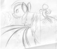 Apple_Bloom author_indifferent bow doodle fense head human landscape pencil pencil_sketch read scenery sketch tree // 1408x1220 // 272.9KB