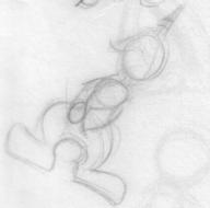 author_indifferent doodle horn legs_spread pencil pencil_sketch pony sketch unicorn what // 669x663 // 54.5KB