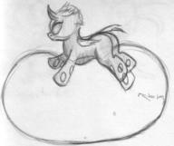 Changeling Friendship_is_Magic MLP MLPFiM My_Little_Pony anaphora androgynous author_fancy author_indifferent balloon_laying balloon_sitting balloon_straddle balloons doodle fangs female fim ink ink_sketch sketch text // 1200x1008 // 184.7KB