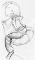 author_fancy author_indifferent beach_ball chair doodle female human humanoid inflatable ink ink_sketch midriff sitting sketch // 444x744 // 64.9KB