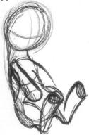 author_dislike doodle ink ink_sketch pony sitting sketch // 384x584 // 50.8KB