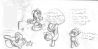 Apple_Bloom MLP MLPFiM author_fancy author_like balloon_laying balloon_sitting balloon_straddle blank_flank bow female fim open_mouth pencil pencil-sketch pencil_sketch pony sign sitting sketch text thrb // 2264x1136 // 331.9KB