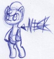 author_indifferent bipedal doodle featureless_crotch featureless_nude female filly ink ink_sketch pony sketch // 508x560 // 56.7KB