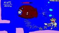 Glitter_Sparkles Yum author_like badly_drawn blonde_hair doodle fish food fraction game_idea open_mouth planning stars underwater // 800x450 // 15.8KB