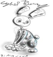 Bunni Cyber_Bunny author_like digital_sketch robot silly toy // 365x391 // 18.2KB